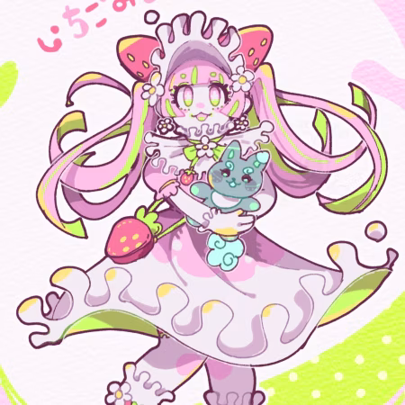 いちごみるくもん