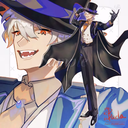 立ち絵サンプル🎩