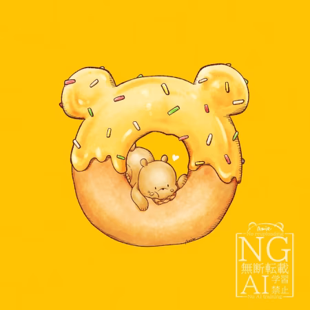 Honey&Chocolate Donut
