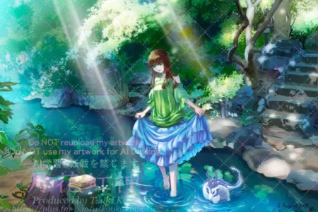水涼み　加筆版