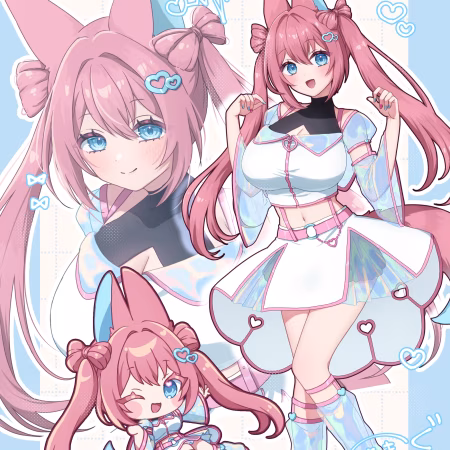 きつねの女の子