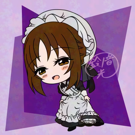 メイド服な新田さん