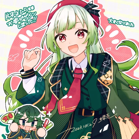 【works】キャラクターデザイン🍓🍀︎🎮