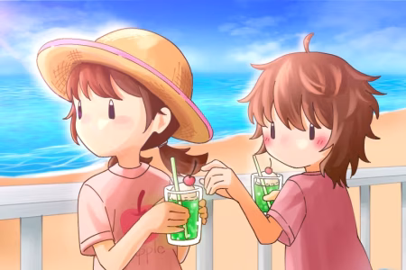 そーっと、今のうちに。
