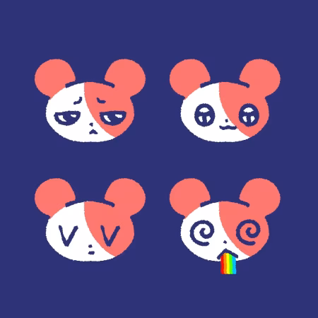 表情変化