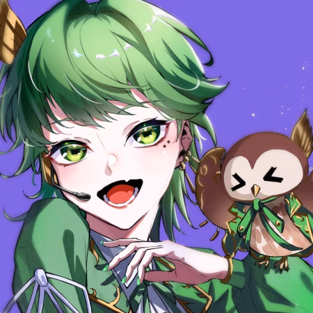 【work】IRIAM 翠玉咏様　ご依頼で描いた一枚絵です